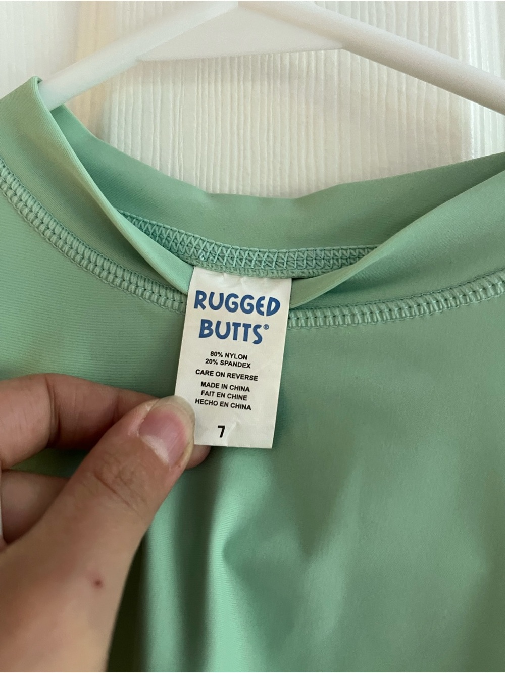 (2) Rugged Butts Boys Rash Guard Swim Tops - Picture 2 of 5